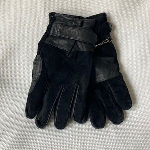 Men’s Wilson’s Leather Black Gloves Size XL